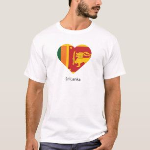 I Kärlek Sri Lanka T Shirt