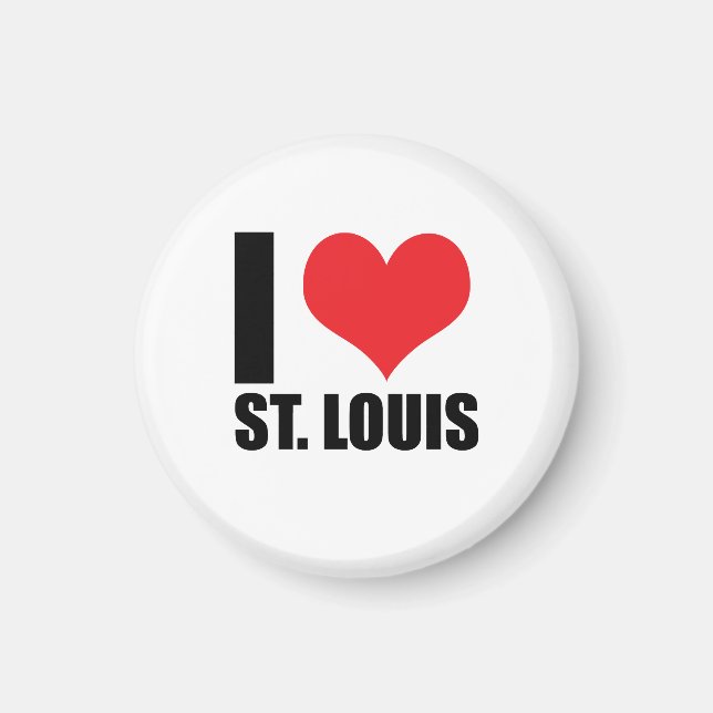 I kärlek St. Louis Magnet (Framsidan)