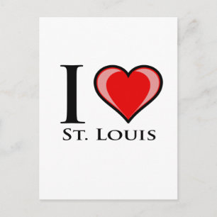 I Kärlek St. Louis Vykort