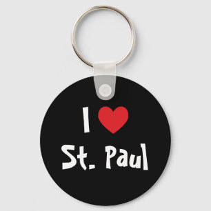 I Kärlek St. Paul Nyckelring