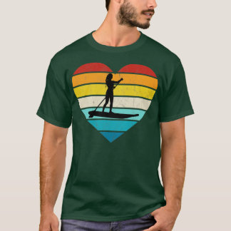 I Kärlek Standup Paddling Vatten sport T Shirt