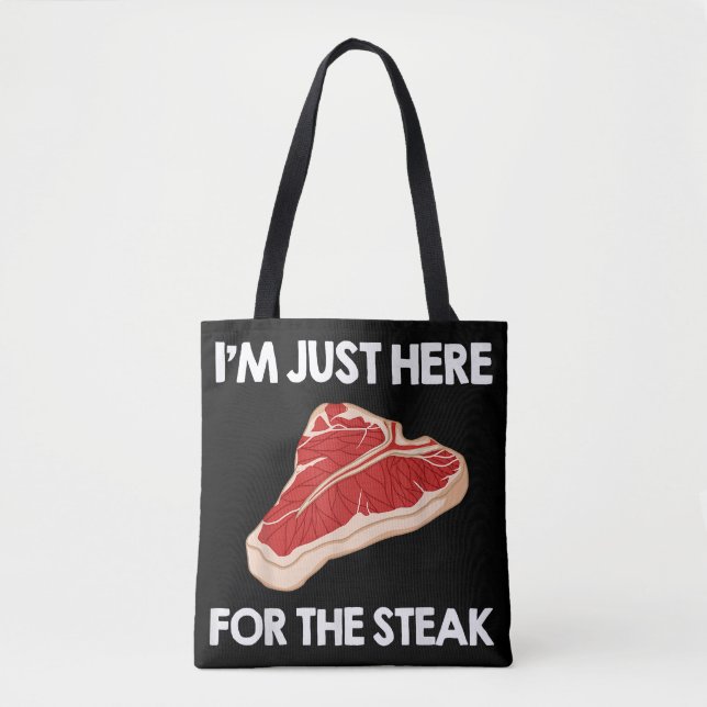 I Kärlek Steak Gift Ribeye House Tygkasse (Framsida)