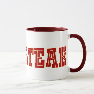 I Kärlek Steak Mugg