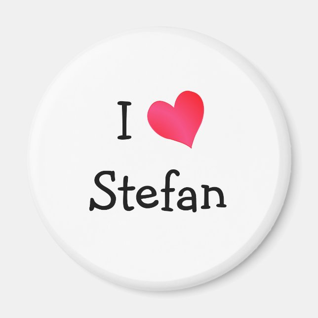 I Kärlek Stefan Magnet (Framsidan)