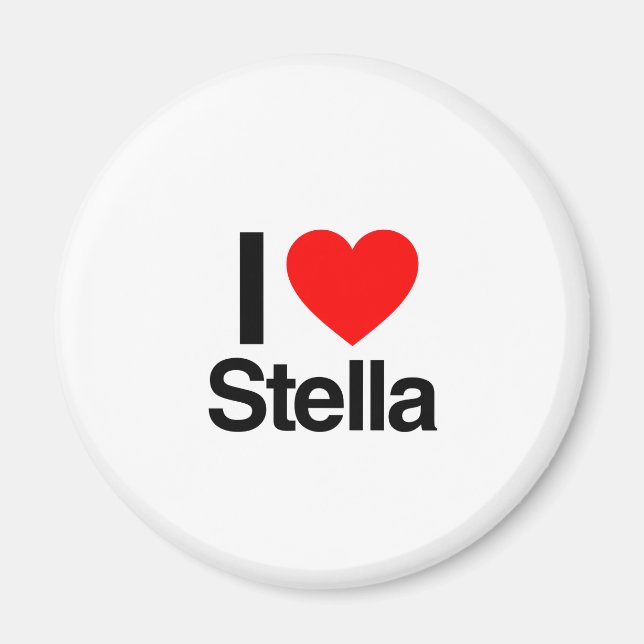 i kärlek stella magnet (Framsidan)