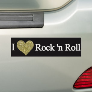 i kärlek sten n roll bildekal
