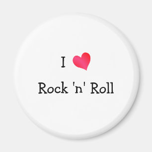 I Kärlek Sten 'n' Roll Magnet