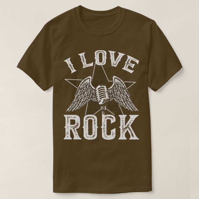 I KÄRLEK STEN T SHIRT (Design framsida)