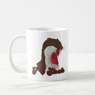 I Kärlek Stoats Kaffemugg