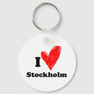 I Kärlek Stockholm Nyckelring