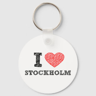 I kärlek Stockholm Nyckelring