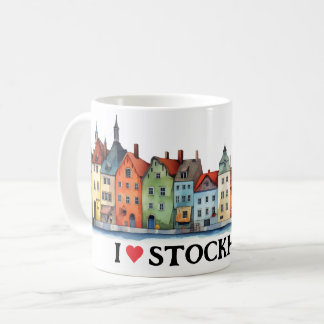 I Kärlek Stockholm | Sverige Resor | Kaffe Kaffemugg