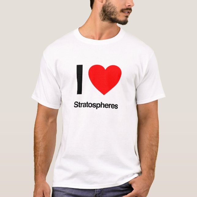 i kärlek stratospheres t-shirt (Framsida)