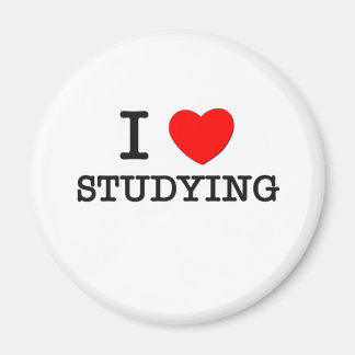 I Kärlek Study Magnet