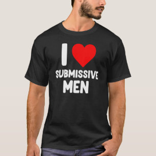 I Kärlek Submission Manar Red Heart kärlek Submiss T Shirt
