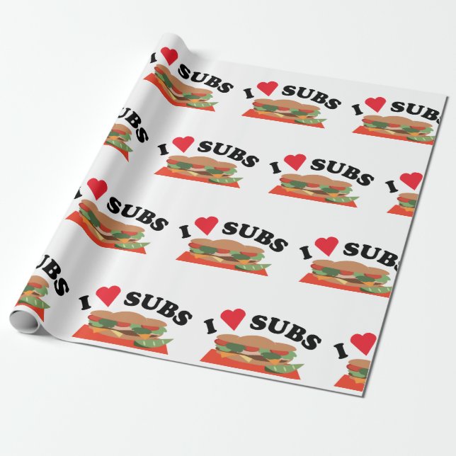 I Kärlek Subs Presentpapper (Utrullad)