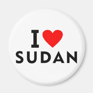 I kärlek Sudan land tycker jag om hjärtreseturism Magnet