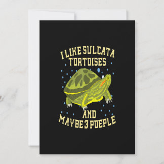 I Kärlek Sulcata Tortoises och kanske 3 människor  Spara Datumet