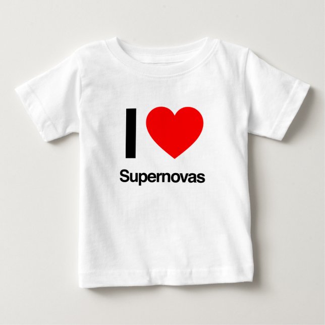 i kärlek supernovas tee shirt (Framsida)