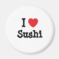 I kärlek Sushi eart T-Shirt