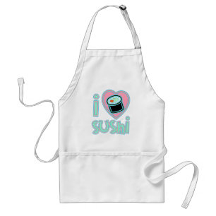 I kärlek Sushi Förkläde