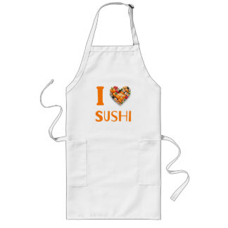 I Kärlek Sushi Långt Förkläde