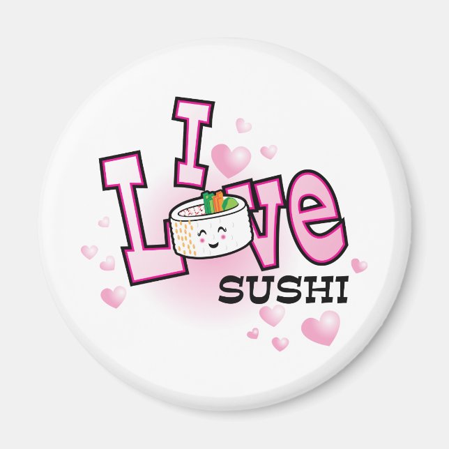 I kärlek sushi magnet (Framsidan)