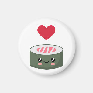 I kärlek Sushi Magnet