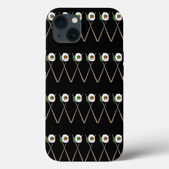 I Kärlek Sushi Phone Case (Baksida)