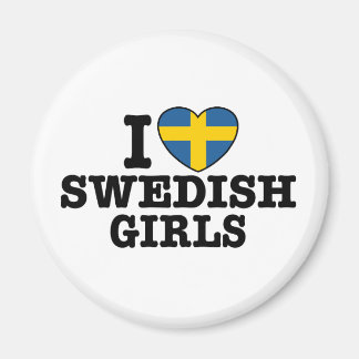 I Kärlek, svenska flickor Magnet