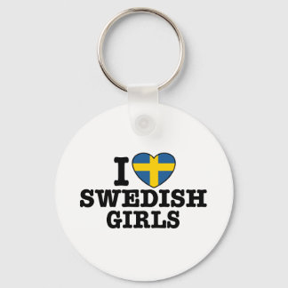 I Kärlek, svenska flickor Nyckelring