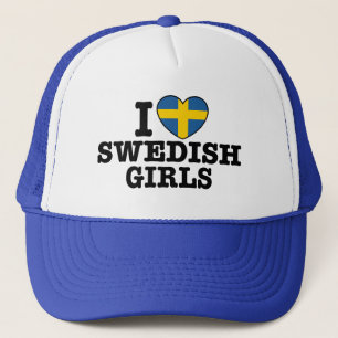 I Kärlek, svenska flickor Truckerkeps