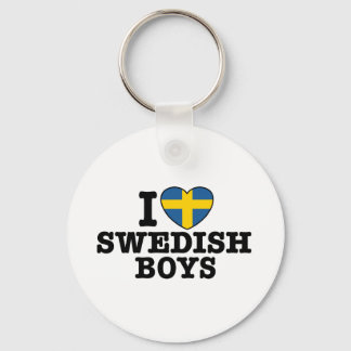 I Kärlek Swedish Boys Nyckelring