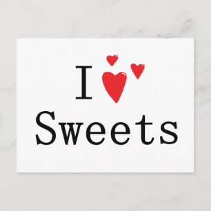 I Kärlek Sweets Vykort