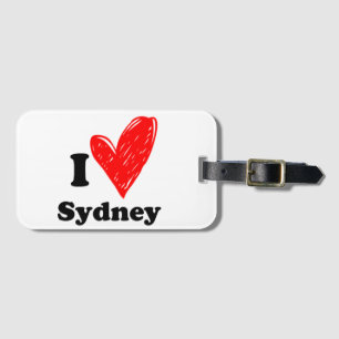 I kärlek Sydney Bagagebricka