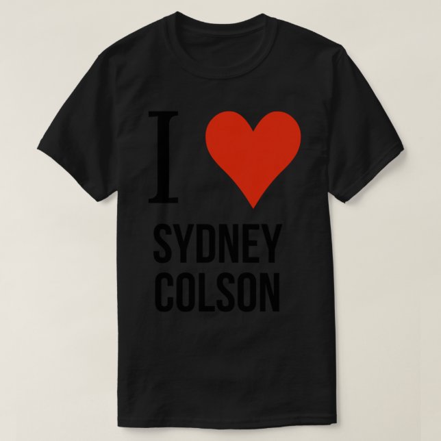 i kärlek Sydney colson T Shirt (Design framsida)