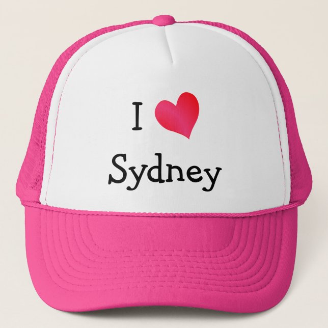 I Kärlek Sydney Keps (Framsida)
