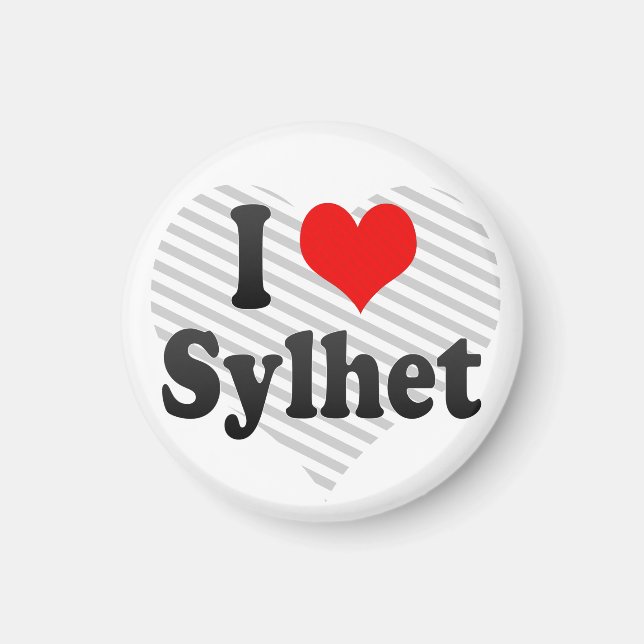 I Kärlek Sylhet, Bangladesh Magnet (Framsidan)