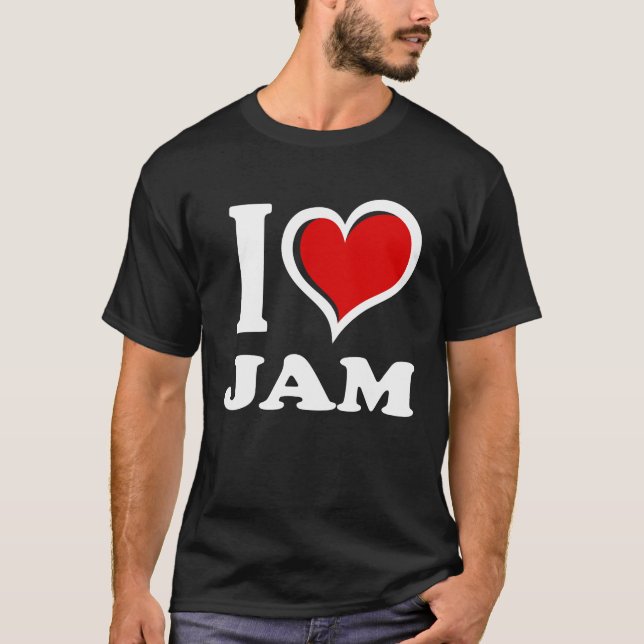 I Kärlek Sylt I Hjärtat T Shirt (Framsida)