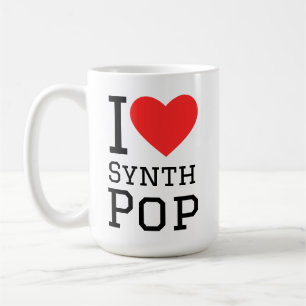 I kärlek-synk, snabbdekal kaffemugg
