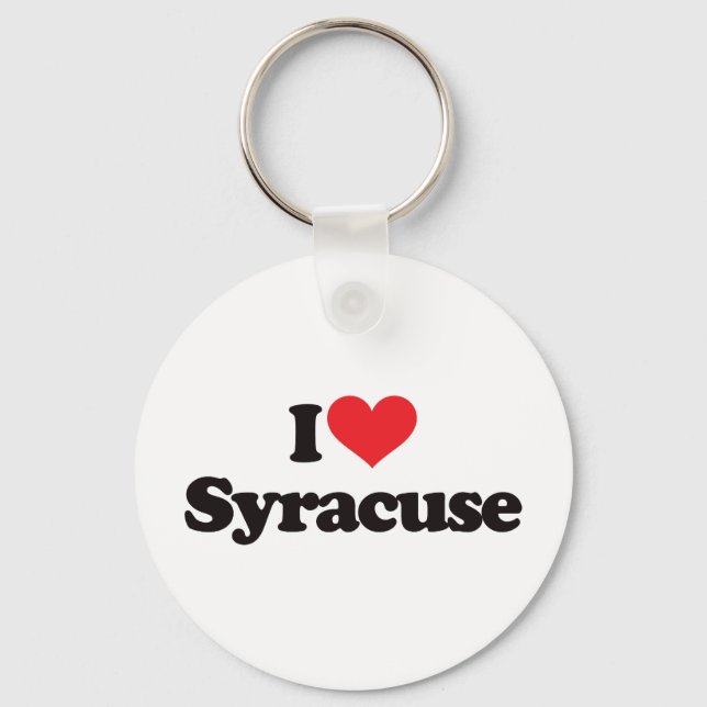 I Kärlek Syracuse Nyckelring (Framsida)