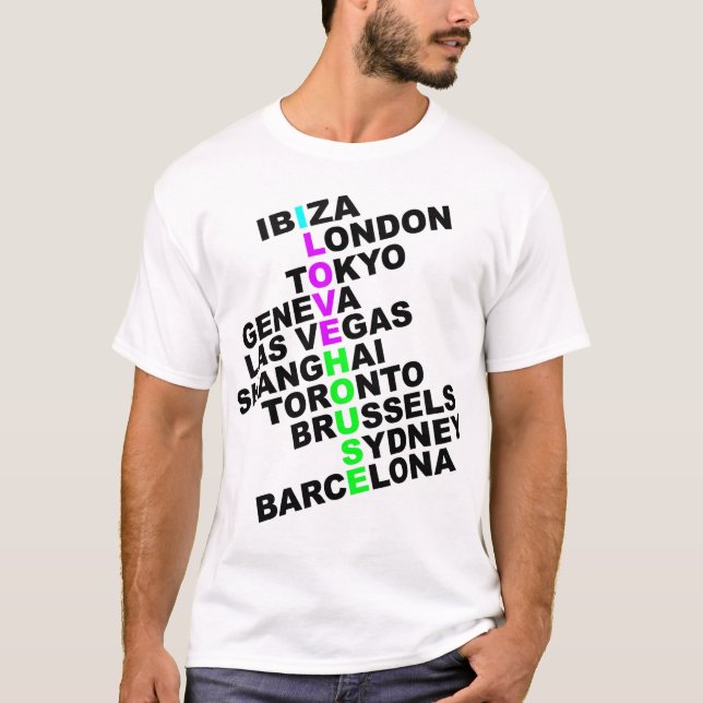 I KÄRLEK T-SHIRT (Framsida)