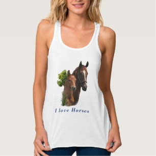 I kärlek, t-shirts linne med racerback