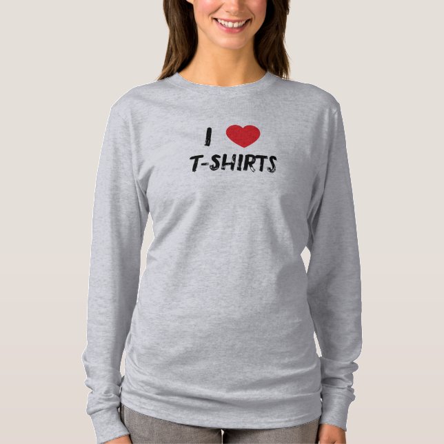 I Kärlek T-Shirts T-Shirt (Framsida)