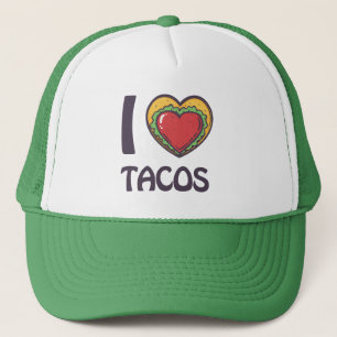 I kärlek Tacos Keps