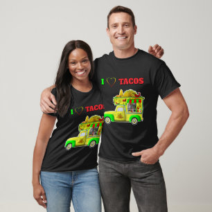 I Kärlek Tacos Little Taco Lastbil-skjortor T Shirt