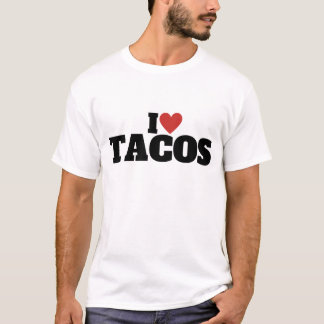 I Kärlek Tacos T Shirt