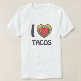 I kärlek Tacos T Shirt