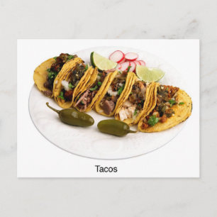 i kärlek tacos vykort