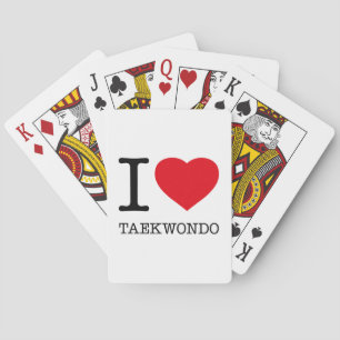 I KÄRLEK TAEKWONDO CASINOKORT